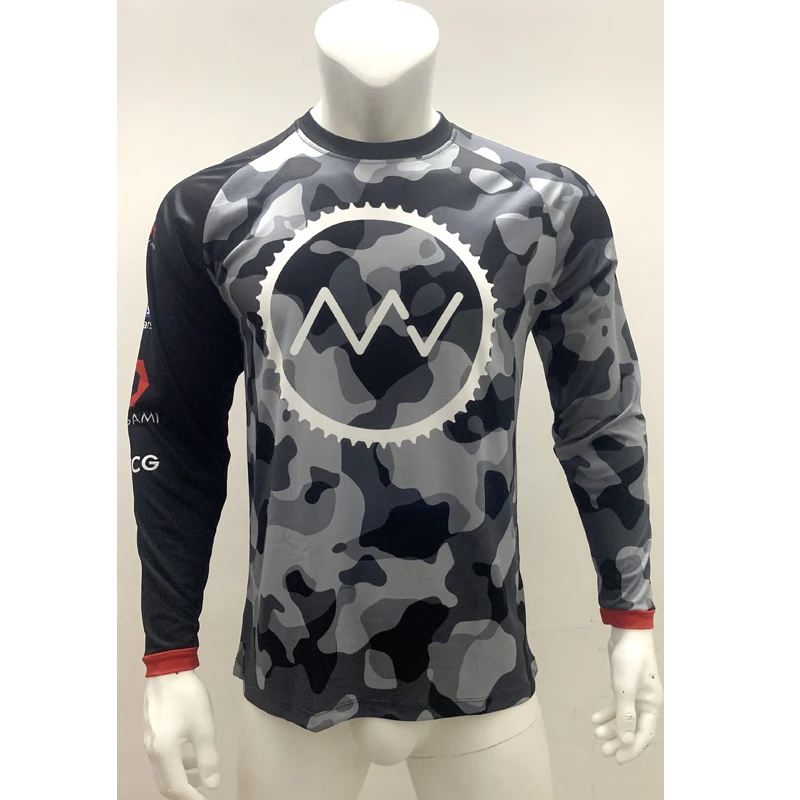 2020 CWF Джерси для езды на мотокроссе BMX MX горные Ropa MTB горный велосипед рубашка