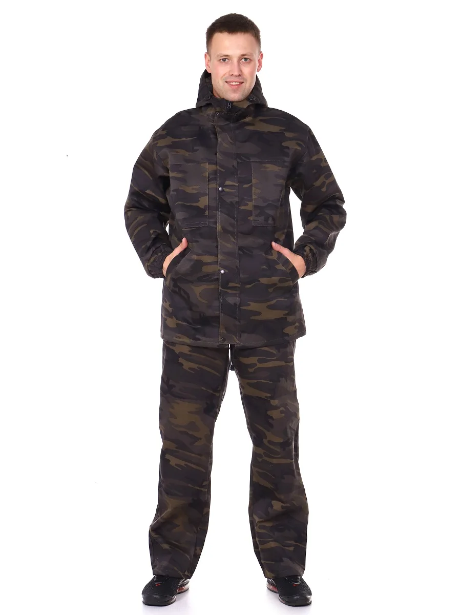 Универсальный камуфляжный мужской костюм камуфлированный военный для охоты