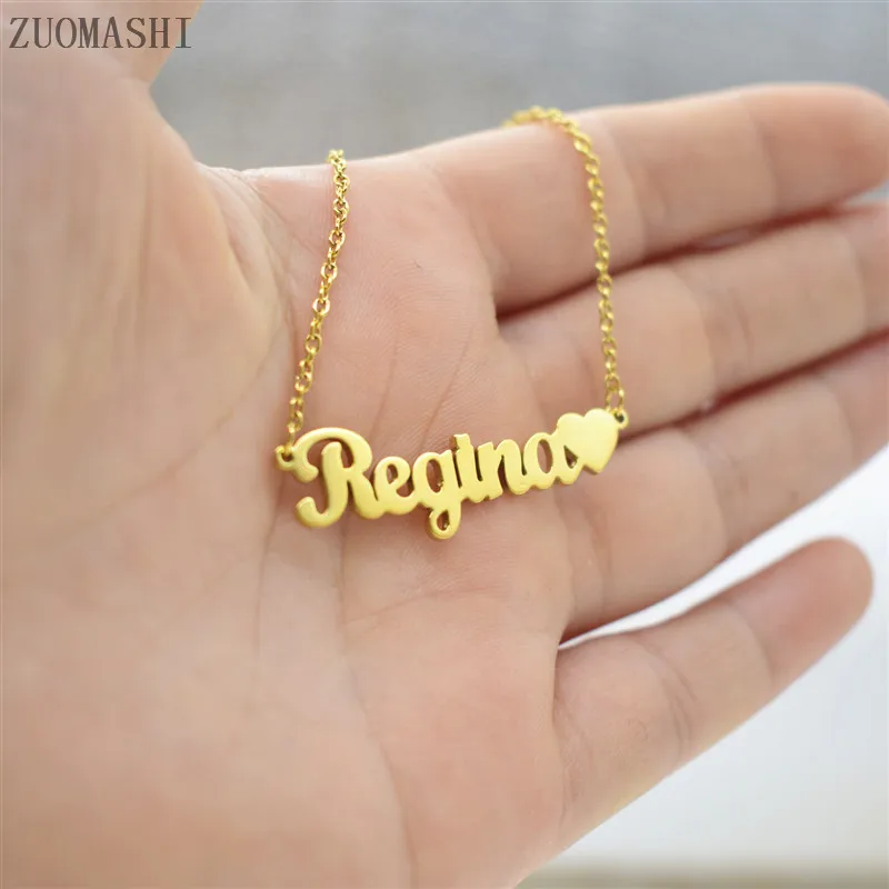 Индивидуальное ожерелье с именем оригинальное подарок для нее подружки невесты