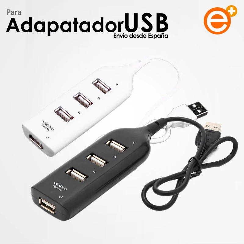 Ladron мультипуэрто-хаб с 4 портами USB 2 0 Amapliador de для ПК портал Windows Blanco черный - купить