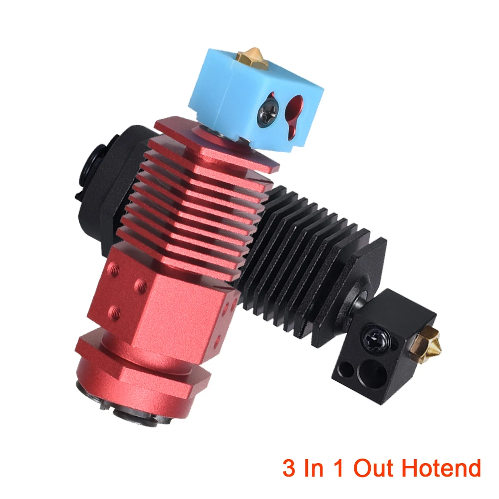 BIGTREETECH 3 в 1 выход Hotend смешанные цвета 12 24 В переключаемый цвет 75 мм Bowden Экструдер 3D