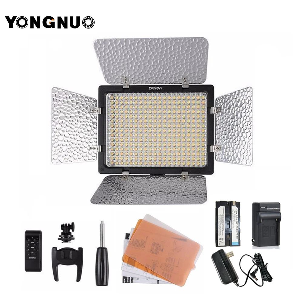 Yongnuo YN300 III YN 300 YN300III 3200k 5500K CRI95 светодиодный светильник для фото и видеосъемки