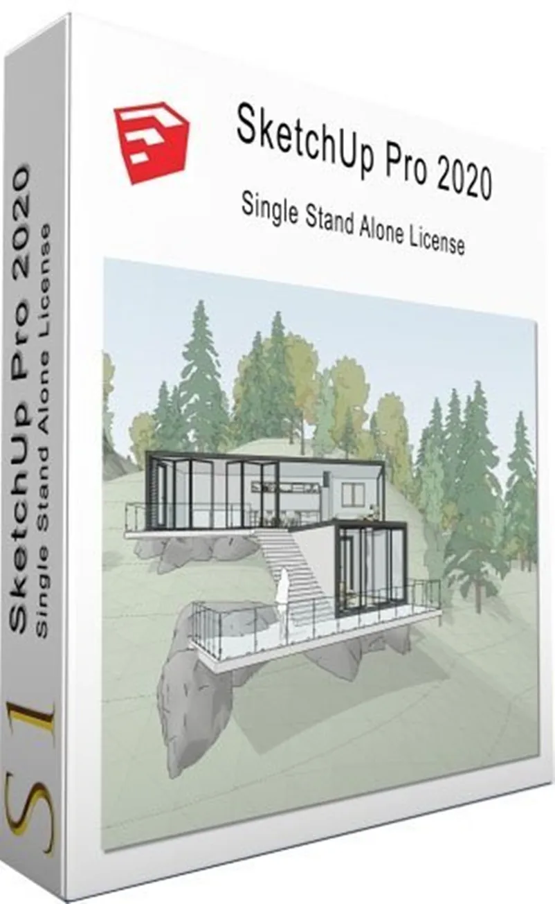 

SketchUp Pro 2020 Windows/Mac Quick Install - Easy to Use