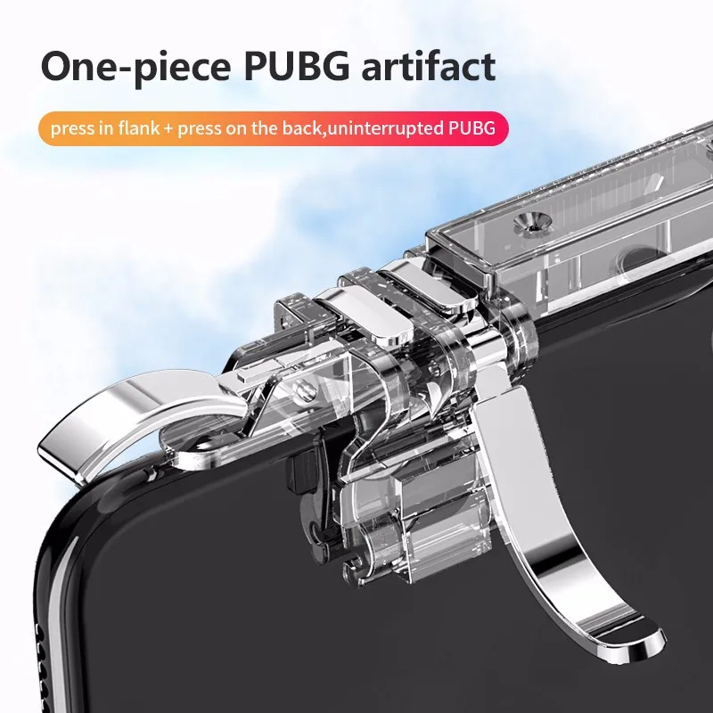 K19 PUBG игровой контроллер геймпад джойстик L1 R1 металлическая кнопка пуска кнопка огонь стрельба геймпад для iPhone Android мобильный телефон