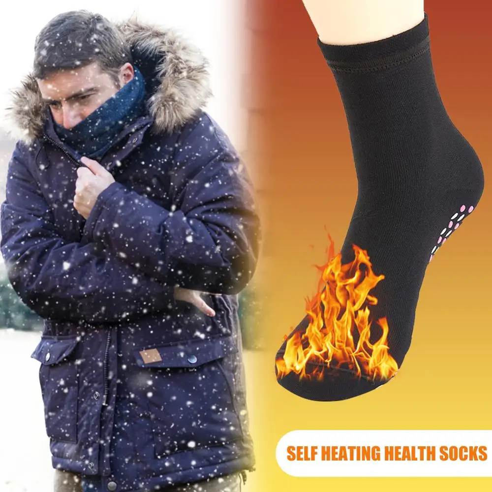 

Tourmaline Self Heated Socks Outdoor Winter Sports Magnetic Therapy Warm Healthy Socks for Men Women Adults Hot Sale