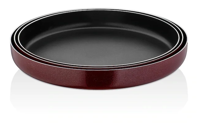 

Oven Tray Set 3 Pieces 18cm 20cm 22cm Cooking grill baking set