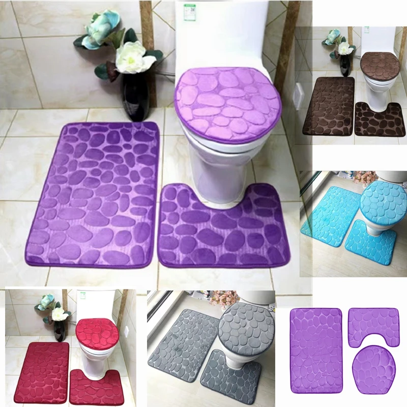 

Home Bath Mat Square Kitchen Floor Washable Oil Proof Napa Skin Doormat Kitchen Easy To Clean Home Decor Mats