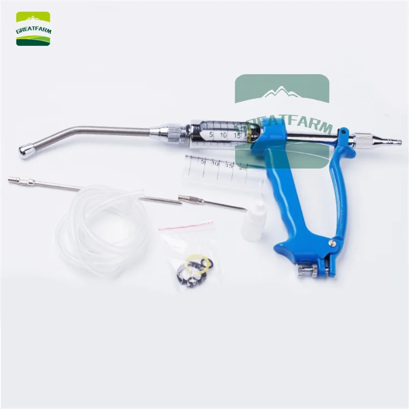 Ветеринарный непрерывный шприц 10 мл автоматическое Дозирующее устройство