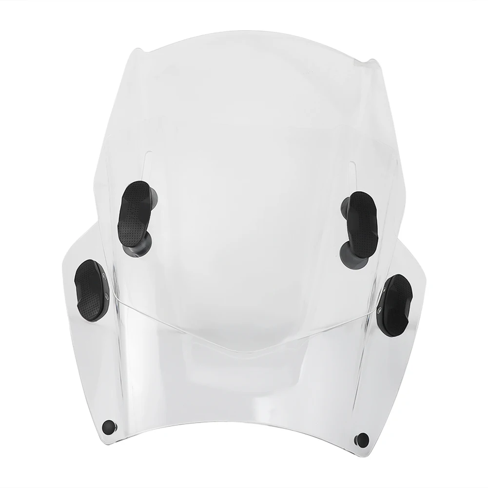 

Up & Down Adjustable Universal Motorcycle Windscreen Windshield Screen Deflector For Yamaha FZ6N Mt07 MT09 Bajaj Boxer Bm-150