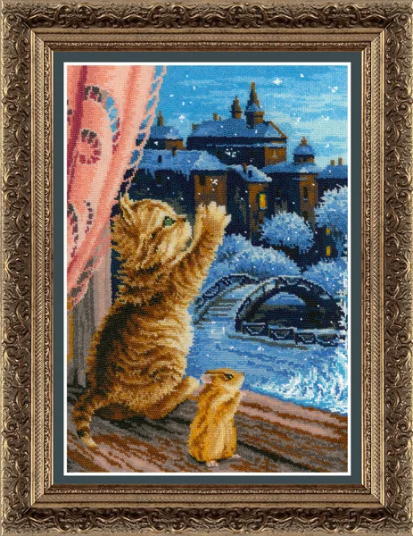 Набор для вышивания бисером &quotЗолотые ручки&quot &quotПушистики&quot Ж - Цена: 3 697,20 руб.