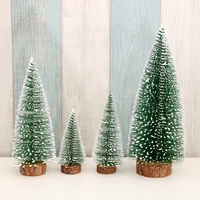 wemmicks mini christmas tree small cedar pinetable ornaments for home party new year 2022 navidad xmas decor diy kids gift