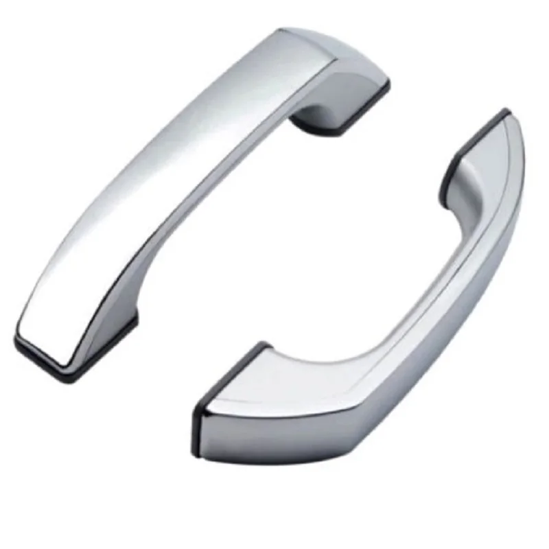 Ручки для душевых дверей из пластика. Душевая кабина. Для двух отверстий в стекле.