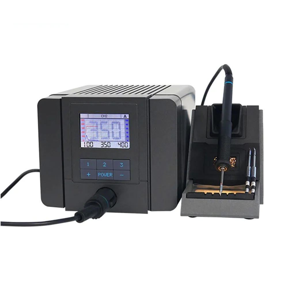 

Q8 Heat gun Rework Station Soldering Station 150W LCD Digital Display Hot Air Gun Intelligent precision Station solder