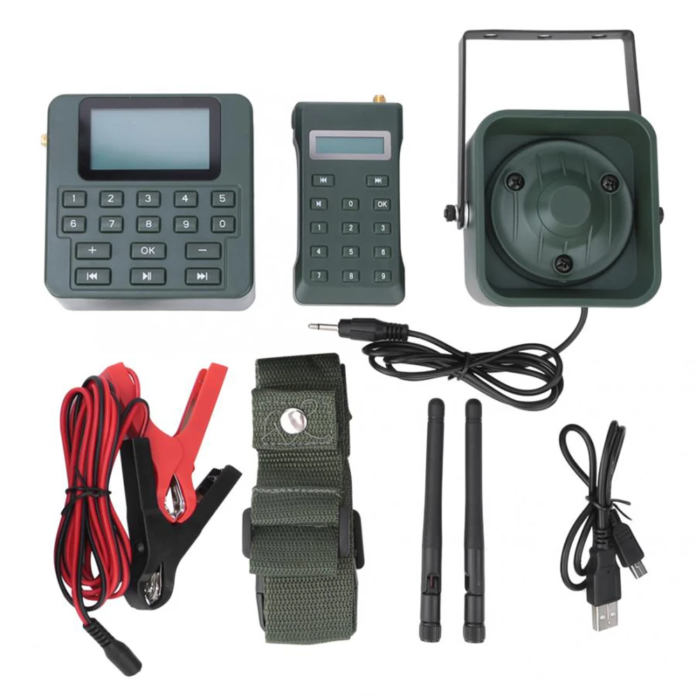 

500M Remote Control Bird Caller MP3 Player Timer Loud 200dB 100W Bird Calls 200 Birds sounds Speaker Decoy