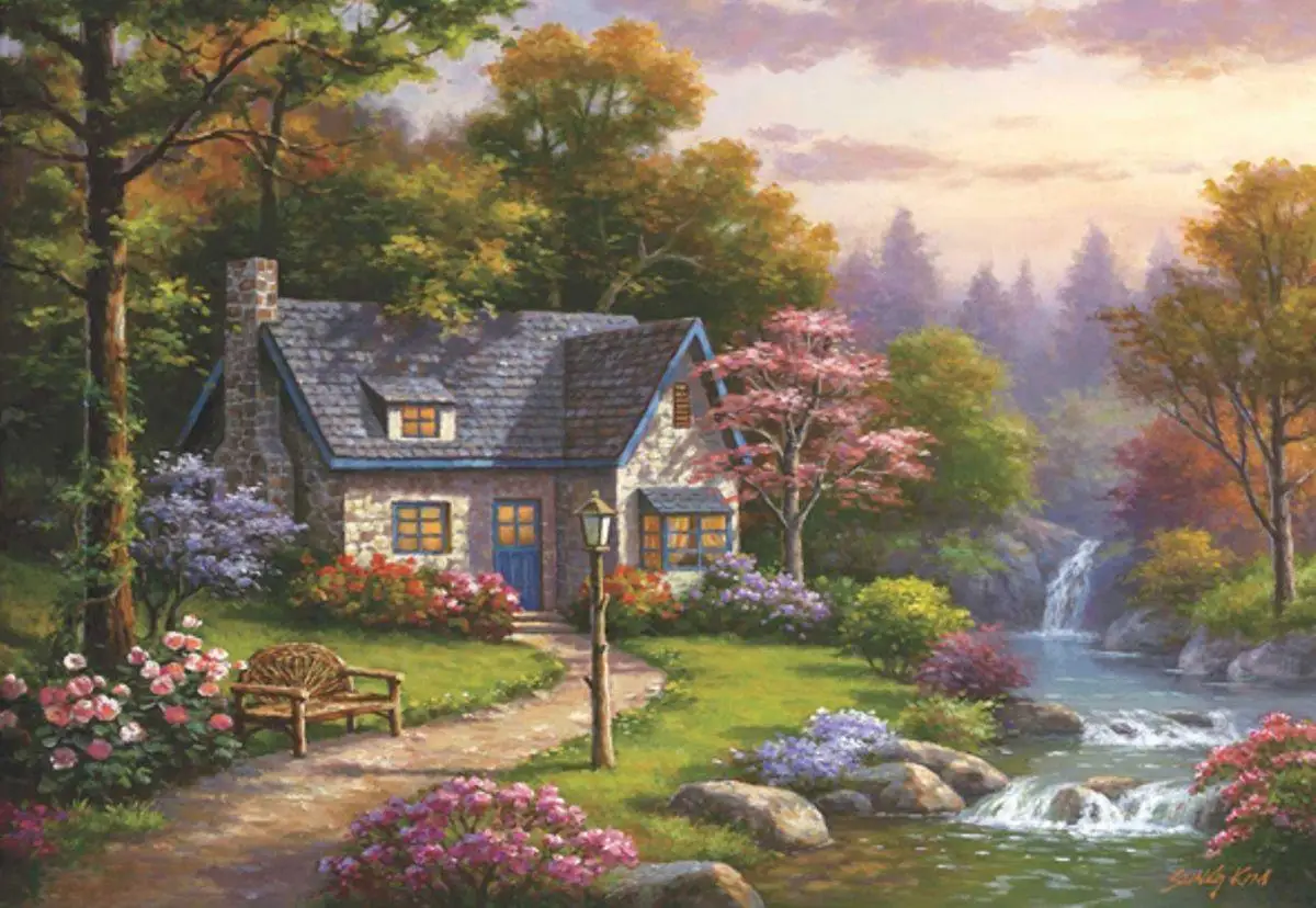 

Anatolian puzzle rose home 3000 pcs jigsaw puzzle fun toys for adults landscape figured gift wall decor
