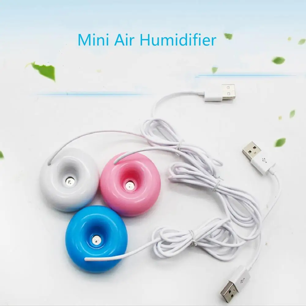USB портативный увлажнитель воздуха Симпатичный мини ультразвуковой
