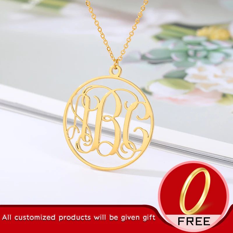 Персонализированное колье из нержавеющей стали индивидуальная именная табличка