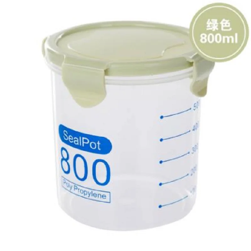 1 шт. пластиковые бутылки для хранения для кухни, еды, зерновых зерен, бобов, риса, чехол-контейнер, органайзер, инструменты для дома, банка, организация, новинка
