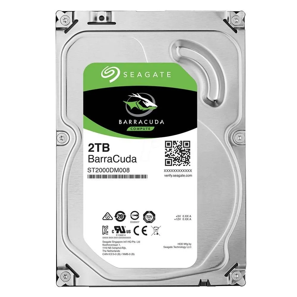 

Seagate BarraCuda 1 ТБ 2 ТБ 7200RPM 256 Мб кэш-памяти, жесткий диск, блок быстрой памяти, настольный ноутбук