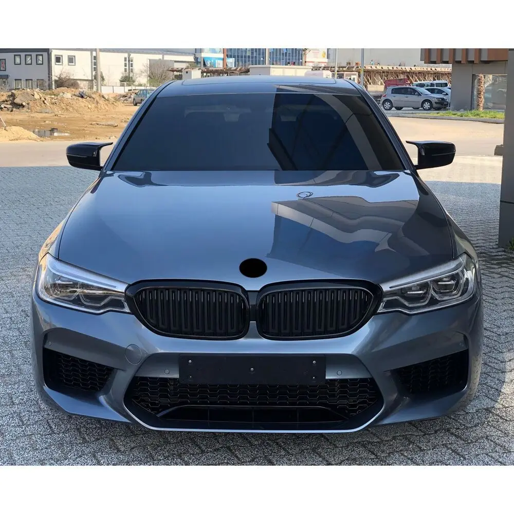 Чехол для зеркала Бэтмена BMW G30 5 серии 2017- 2021 черные модифицированные аксессуары