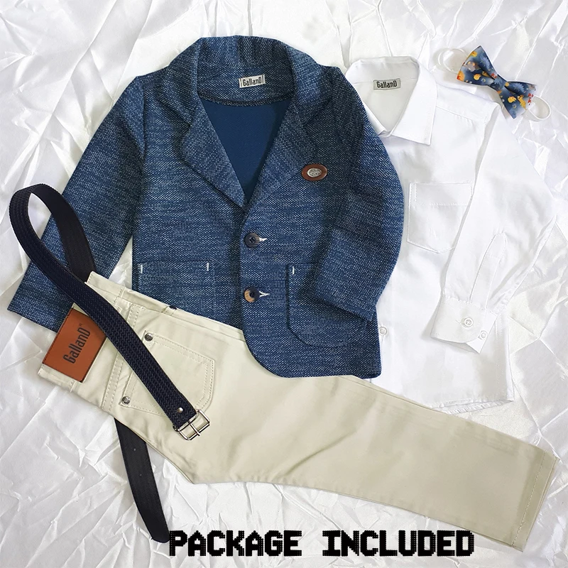 

Children's Suit,Boys,Special Day,Wedding,Birthday,Jacket,Pants,Vivid Colors,All Seasons,Knitted,Gift,Happy Kids