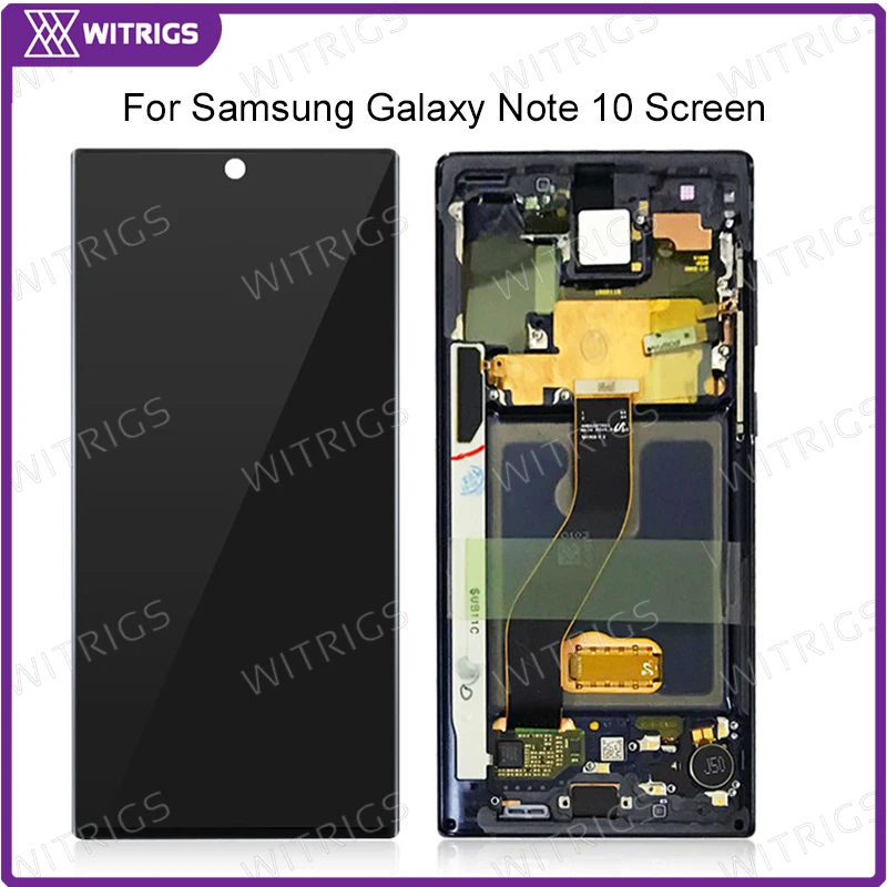 Для samsung Galaxy Note 10 ЖК-дисплей кодирующий преобразователь сенсорного экрана в сборе
