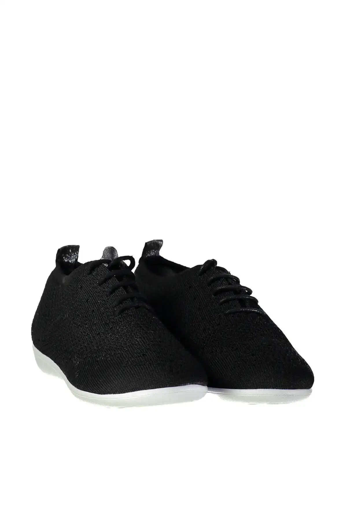 Черные женские кроссовки с жемчугом 120130008883|Женские и кеды| |