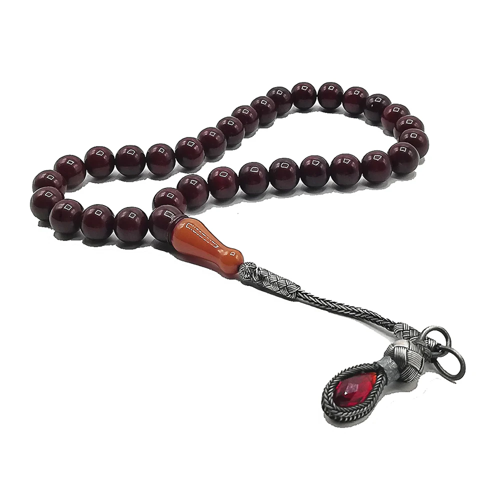 Турецкий молитвенный бисер мусульманские янтарные четки молитвенные бусины Бернштейна бакелита тасбиг