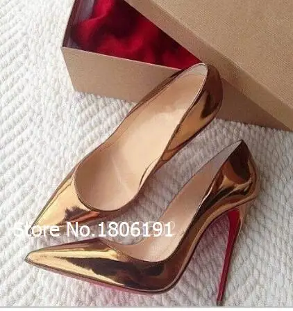 

2020 Women Pumps Shoes So Nice Kate Patent Leather Pigalle Wedding party Woman Brand Design High Heels 12cm/10cm/8cm 44 43 42 41