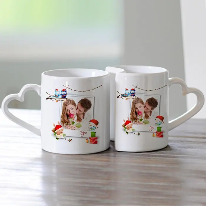 

Персонализированный двойной Кубок Dear Cup (Рождественская тема-6)
