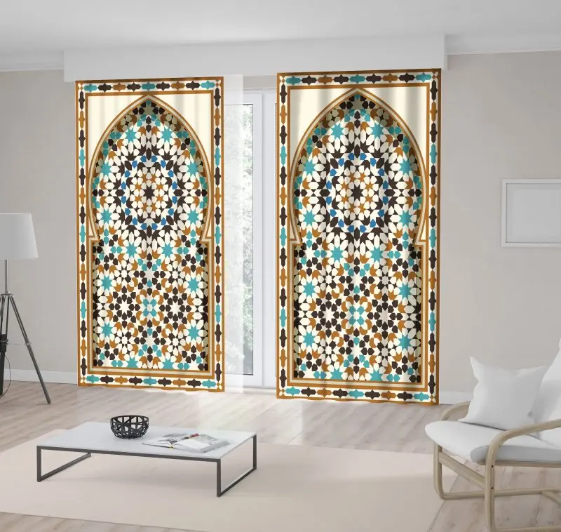 Занавес Арабская АРКА традиционная исламская архитектура классический внешний