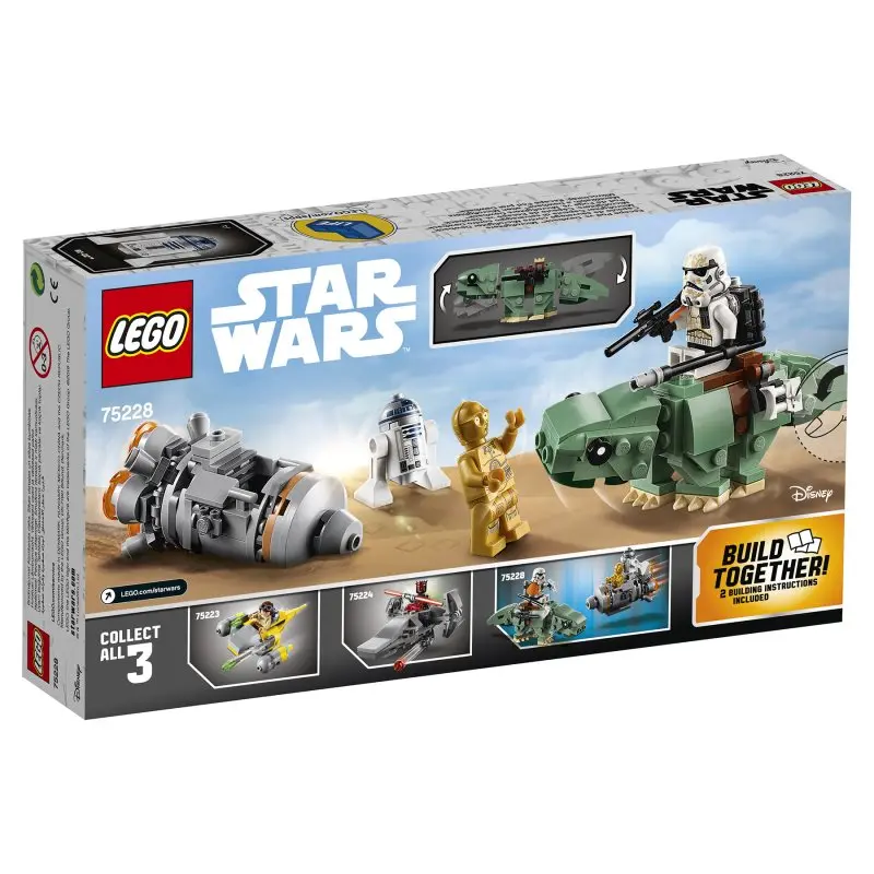 Конструктор LEGO Star Wars 75228 Спасательная капсула Микрофайтеры: дьюбэк | Игрушки и