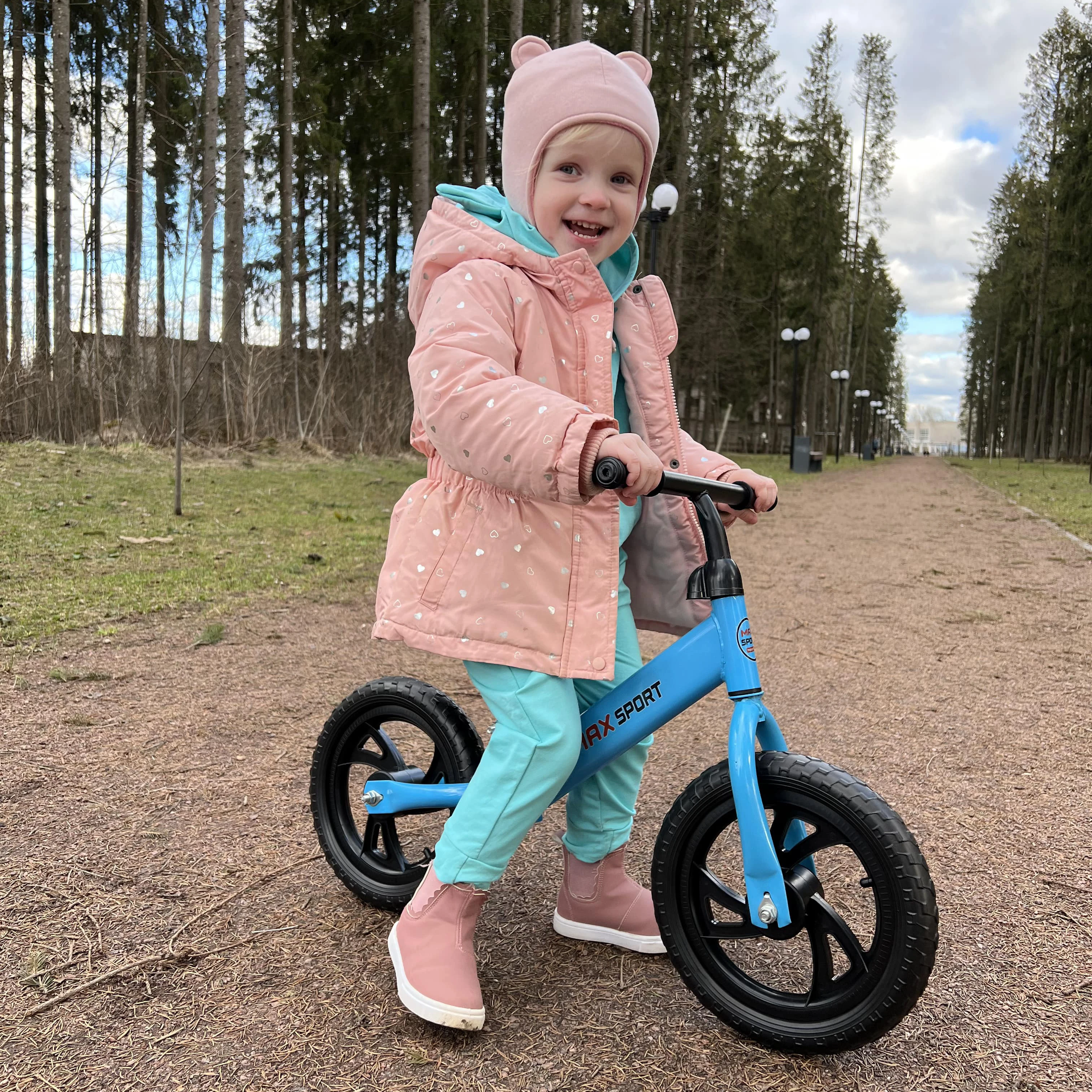 Беговел детский &quotMax sport&quot от 2 лет двухколесный легкий самокат для детей |