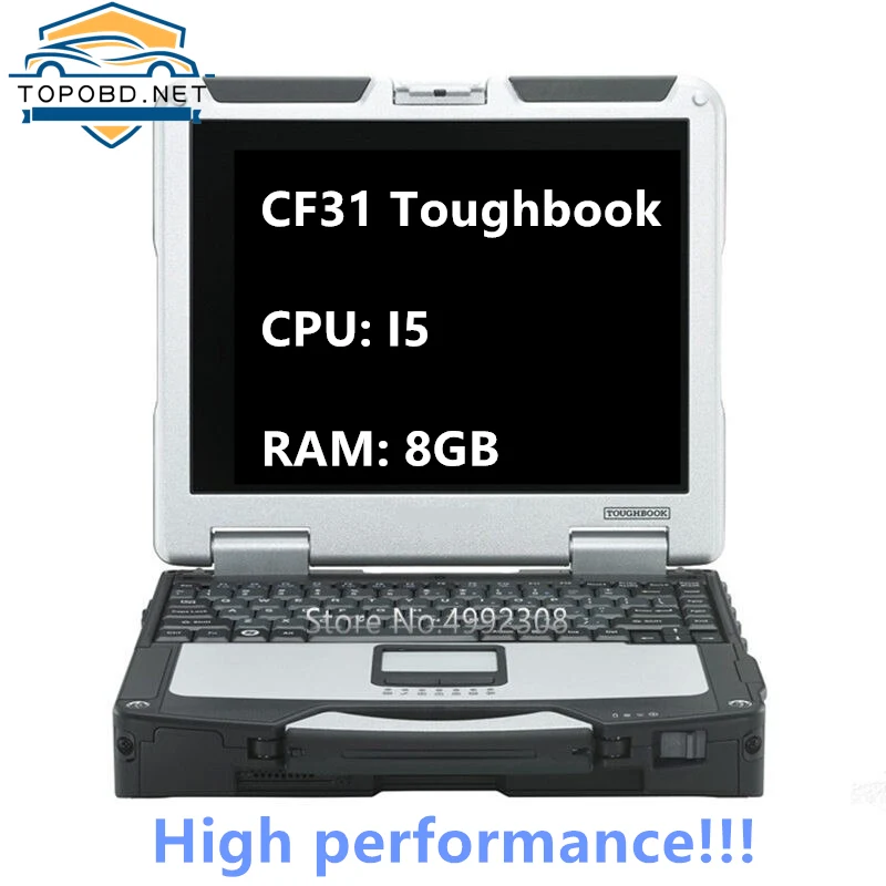 2021 Подержанный ноутбук Toughbook CF31 с I5 3320 8 ГБ ОЗУ Panasonic SSD может работать alldata mb Star