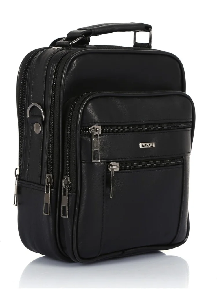 Новые мужские кожаные подтяжки мужская сумка через плечо мини для телефона