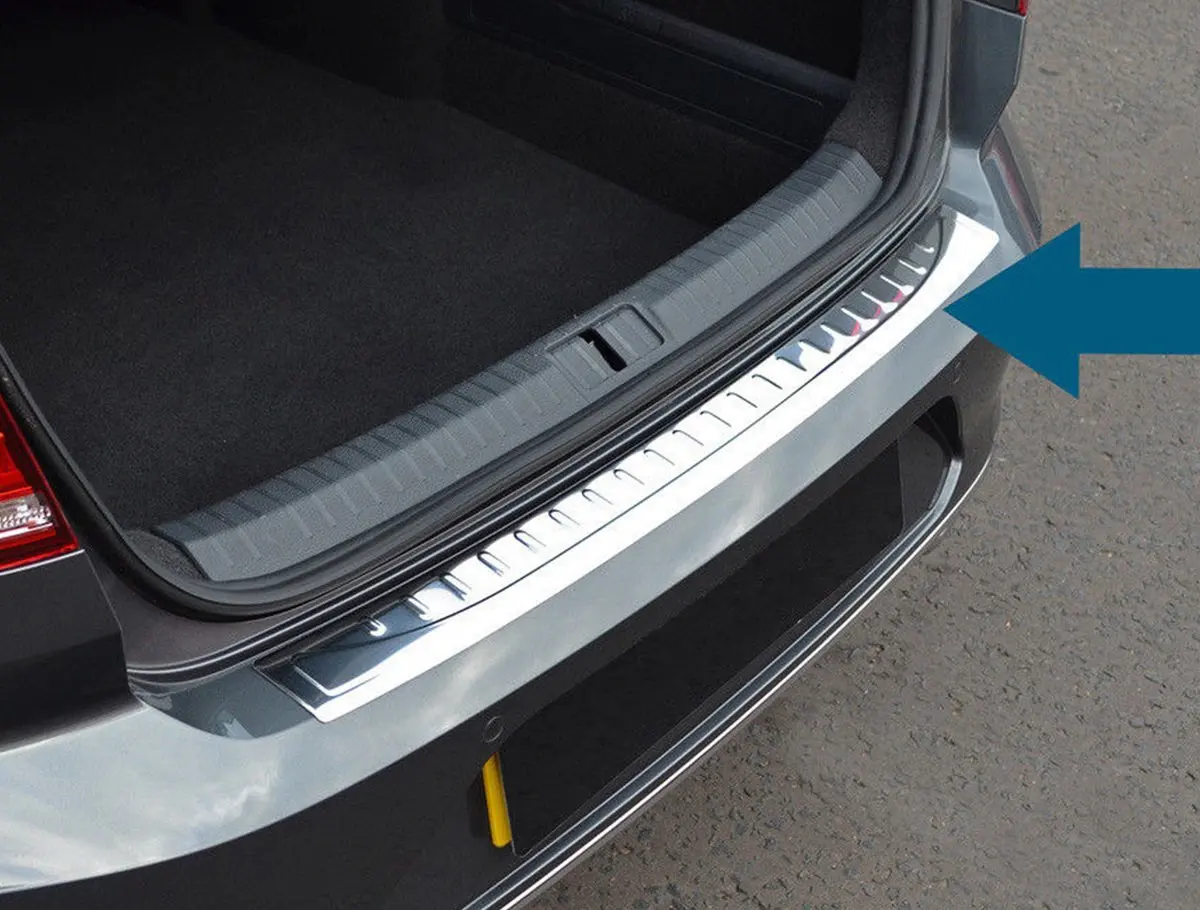 

Seat Ibiza 5 хромированный задний бампер (Gemstone) 2017 и Post