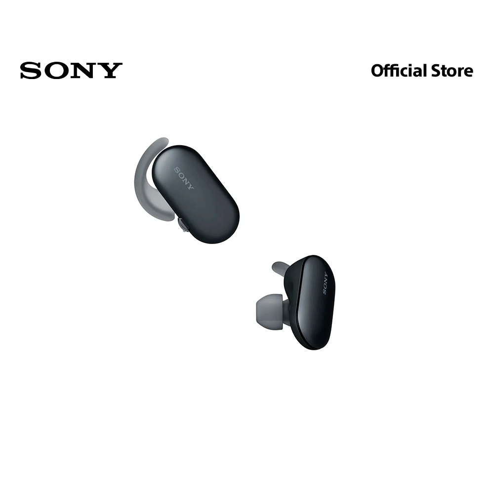 Спортивные беспроводные наушники Sony WF SP900 Bluetooth NFC память 4 ГБ защита от воды IPX5/8
