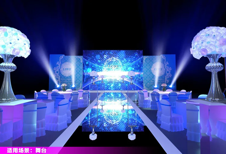

3 led violet Par lights Bar KTV Voice control flash background stage lighting stained wall wedding lamp