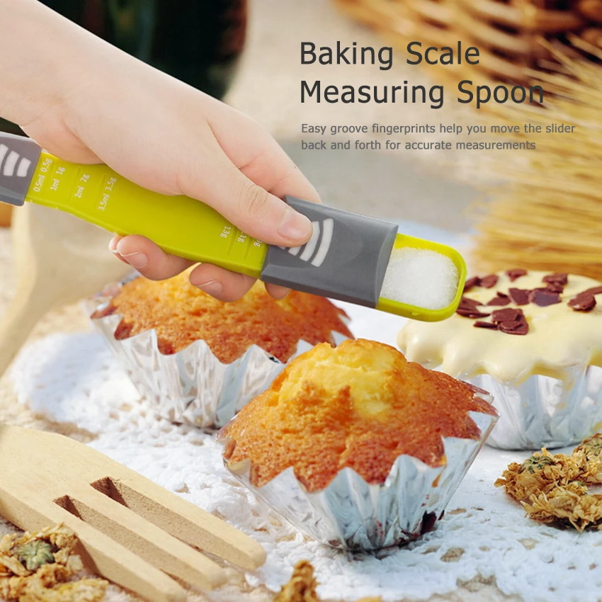 MEMDOO 1 шт. мерная чашка стулья с двойным концом высоты ложка|Мерные ложки| |