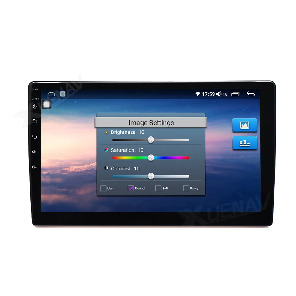 

Auto radio universal dvd player for Toyota Highlander 2015 car with Frame dvd panel for Toyota Highlander 2015 Fasxia