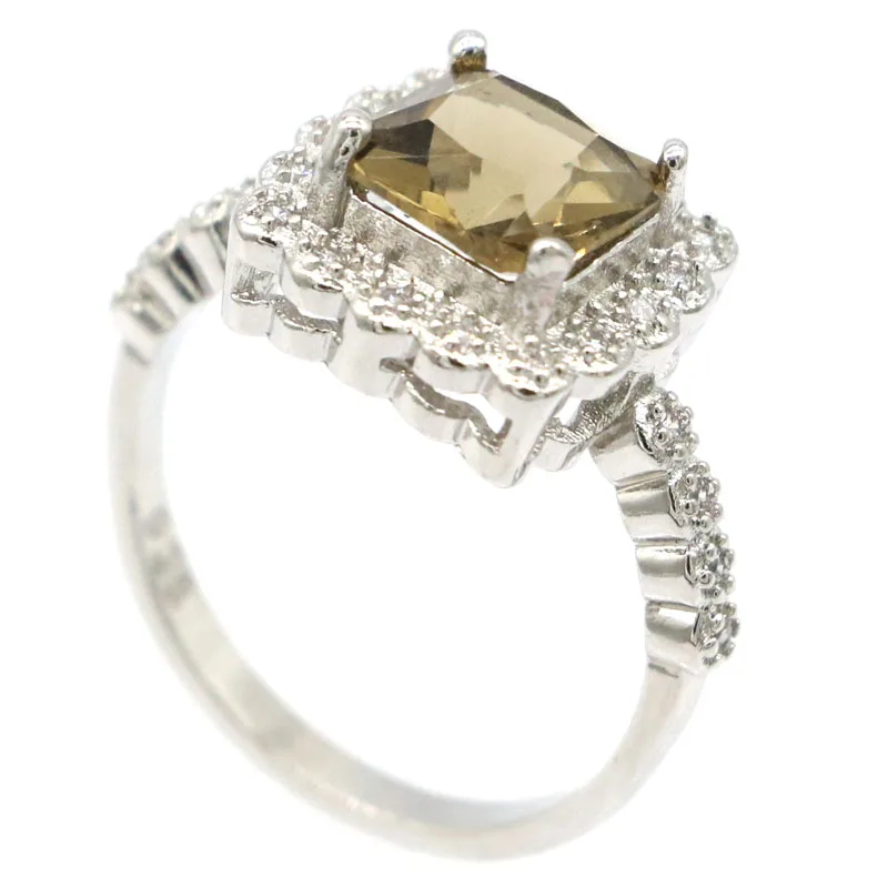 13x13 мм поэтому он очень нежная четкий вырез квадратный создан дымчатый топаз