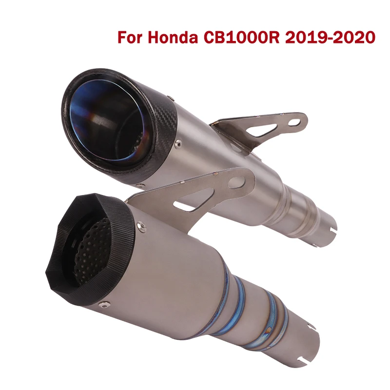 

For Honda CB1000R 2019-2020 Titanium Alloy Exhaust System Pipe Muffler Tip Mid Link Pipe Connect Section Modified Motorcycle