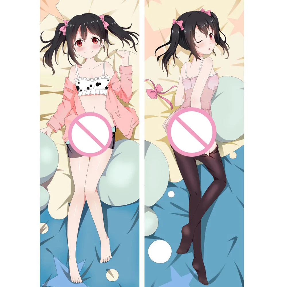 

Anime Lovelive! School Idol Project Yazawa Nico Dakimakura Hugging Body Pillow Case Home Bedding Otaku Throw Pillow Cover