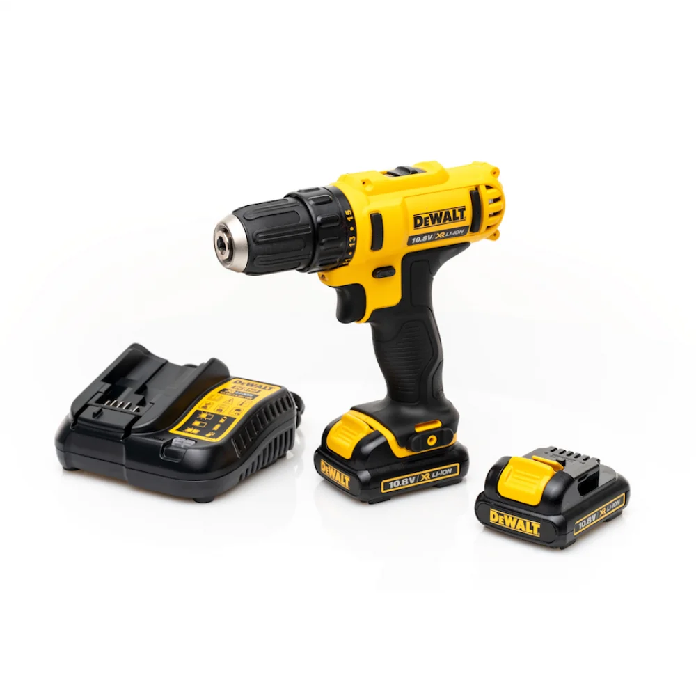 Аккумуляторная безударная дрель-шуруповерт DeWalt DCD710C2-KS | Инструменты