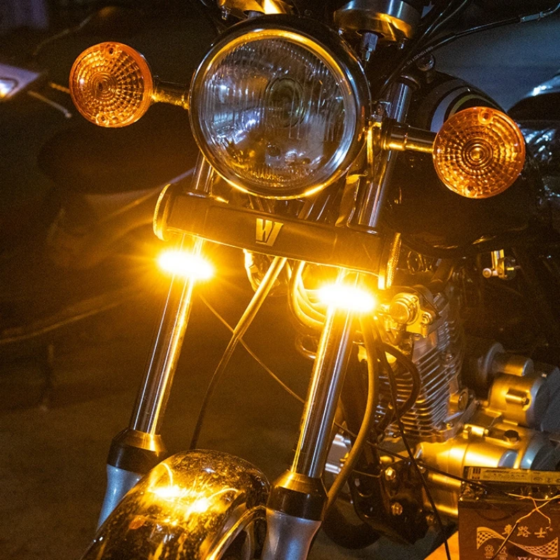 Мотоцикл Harley DIY модифицированный сигнал поворота боковой маркер стоп задний