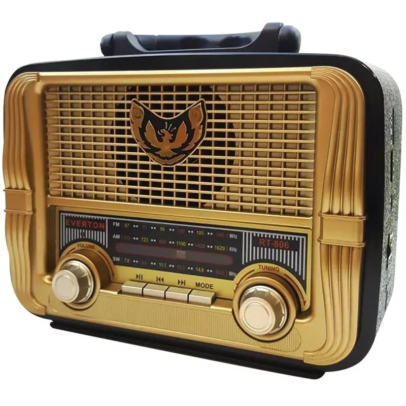 Everton RT 806BT USB SD FM Bluetooth ностальгическое радио|Радиоприёмники| |