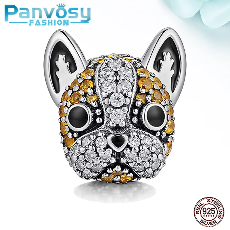 

2021 New Charms Silver 925 Original Designer Charm Bracelets Bead For Women Jewelry Making Lucky Charm Fine Dog Beads Women Gift