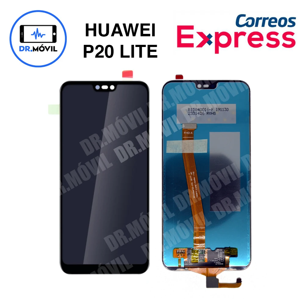 ЖК экран для Huawei P20 Lite ANE LX1 черный сенсорный дисплей без рамки оригинальное