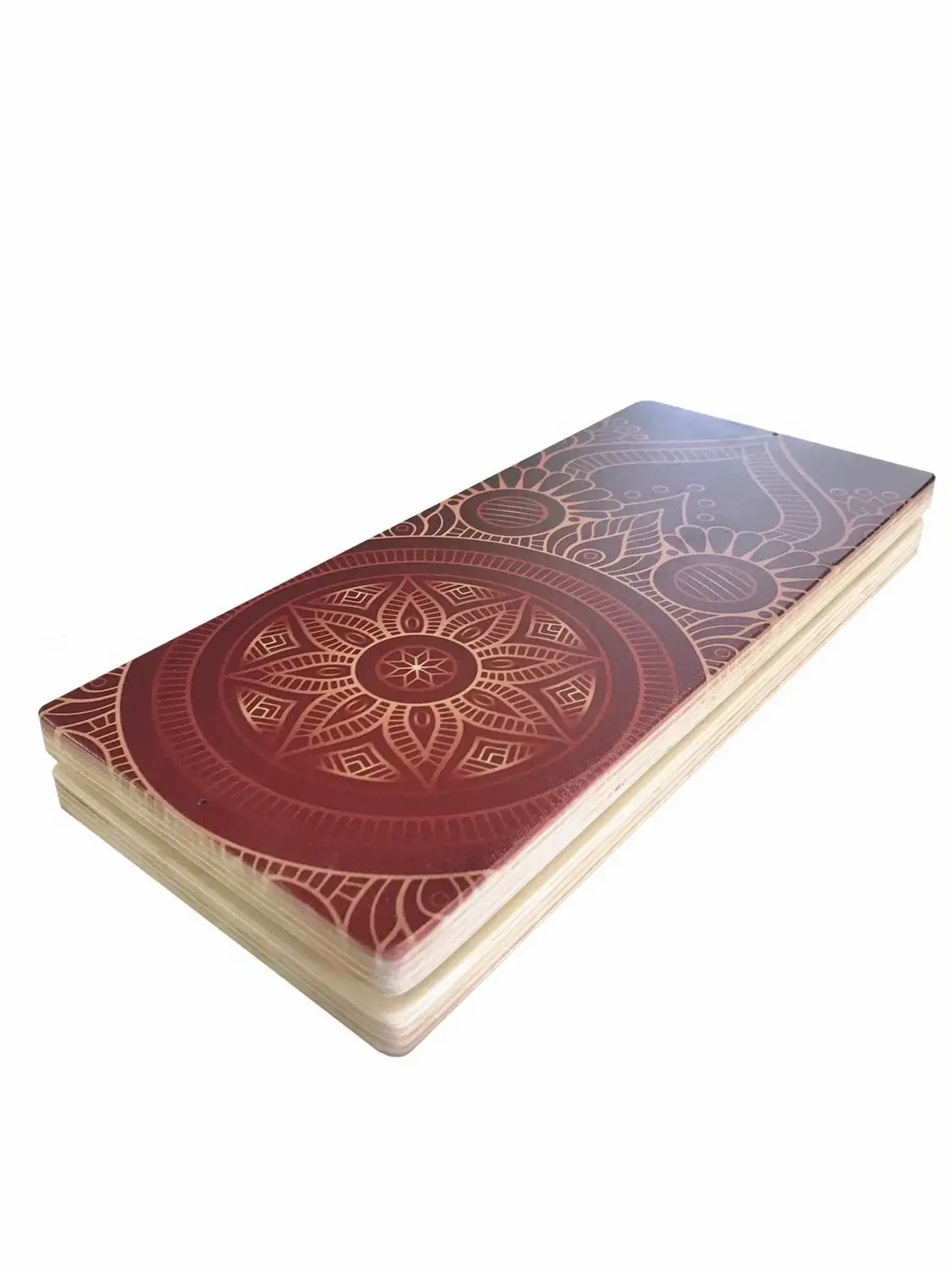 Доска для стояния на гвоздях йоги доска САДХУ размер 320*140 шаг 8 мм между гвоздями