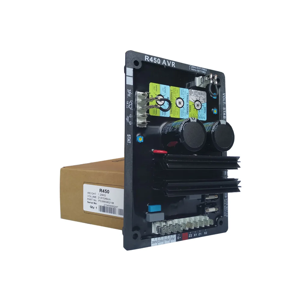 Китайский заводской Автоматический Регулятор Напряжения AVR R450 для бесщеточного